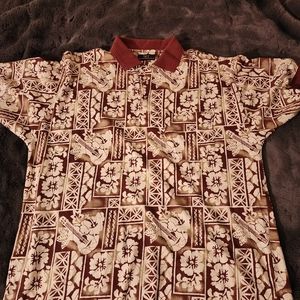 Aloha Polo Shirt -XL Used